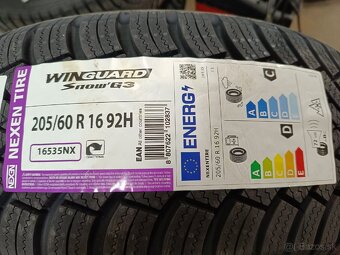 Nové zimné pneumatiky Nexen 205/60R16 - 2