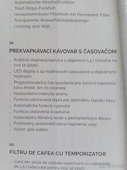 Prekvapkavaci kavovar - 2