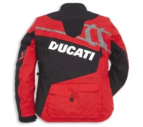 Moto Bunda Textilna Ducati Vodeodol.Veľ.Lko Osobne Aj Poštou - 2