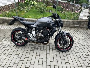 Yamaha mt07 2016 - 2