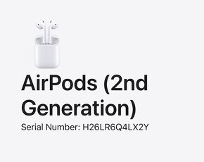 AirPods (2nd Generation) - 2