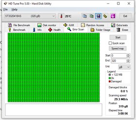 Predám 3,5" hdd 320 GB SATA - 2