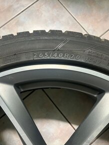 Audi A8/S8 sada kolies Orginal + zimne pneu 265/40 R20 - 2