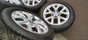 Alu BMW 5x112 a zimné Brodgestone Blizzak 205/60 R17 - 2