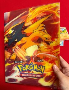 Pokémon album veľký A4 holografický 3D + 20 kartičiek - 2