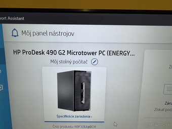 PREDÁM INOVOVANÝ  HP PRODESK 490 G2 PO GENERÁLNOM UPGRADE - 2