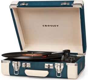 Gramofón Crosley CR6019A Blue/Cream - 2