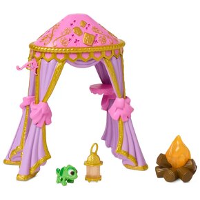 Rapunzel Na Vlásku kufrík original Disney Locika bábika set - 2