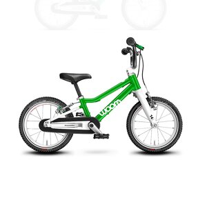 Detsky Bicykel Woom 2 14", green - 2