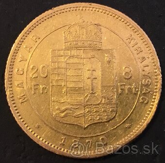 8 Zlatník/20 Frank 1870 GYF FJI - 2