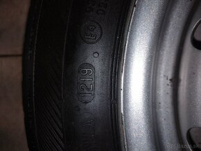 Predám letné pneumatiky  165/70 R14 - 2