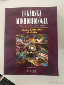 Lekárska Mikrobiológia- Adriána Liptáková a kolektív- 2023 - 2