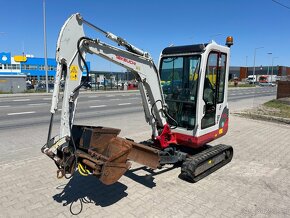 Minibager Takeuchi TB 219, JCB, Schaeff Kubota minirypadlo - 2