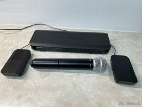 SHURE BLX88 S8 bezdrôtový mikrofón SM58+bodypacky - 2