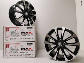 Škoda, VW alu disky 5X112 R17 MAK MAIN ET47 - 2