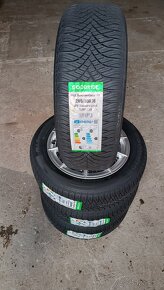 205/55 R16 kolesá (celoročné pneumatiky + disky) 5x112 mm - 2