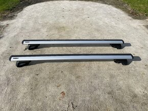 Strešné nosiče Thule 7112 WingBar Evo + Thule Evo Raised Rai - 2