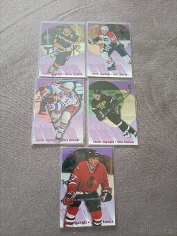 Hokejové kartičky - fleer center spotlight 1994 - 2