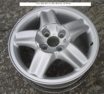 1 ks 15" disk Mazda, Opel - 2