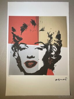 Andy Warhol "Monroe" Limitovaná edícia_Certifikát - 2