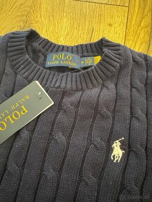 Dámsky sveter Ralph Lauren cable knit M - 2