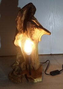 Handmade dizajnova originalna stolna lampa - 2