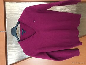 GANT originál fuksia dámsky svetrik S/M - 2