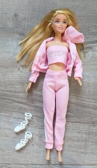 Nové bábiky Barbie Mattel v športovom oblečení - 2