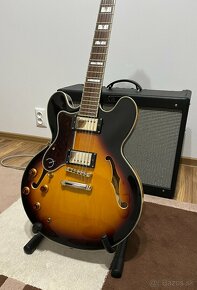 Predám ľavoruký Epiphone Sheraton-II Pro - 2