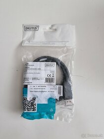 Kábel Digitus DisplayPort, 1m (AK-340103-010-S) čierny - 2