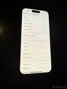 Predam Apple iPhone 15 256GB Telefón má známky opotrebovania - 2