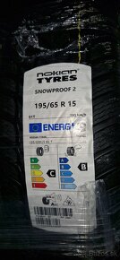 Zimné pneu nokian snowproof2 195/65r15 - 2