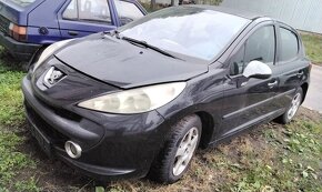 PEUGEOT 207 SW 1.4 2007 predám DVERE, MOTOR 8FS, PREVODOVKA, - 2