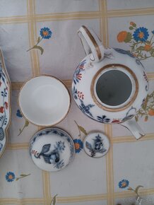 Míšeň, Meissen - porcelánový servis - cibulák - 2