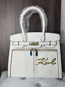 Karl Lagerfeld kabelka biela - 2