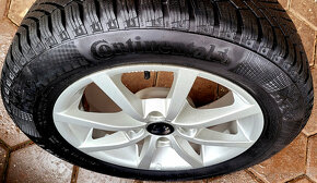 alu R15 4x108, orig. Peugeot, 207 308 301, zimné pneu 185/65 - 2