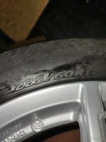 5x112r17kolesa+zimnne pneu225\50r17 - 2