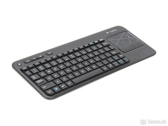 Bezdrôtová klávesnica Logitech K400r s touchpadom - 2