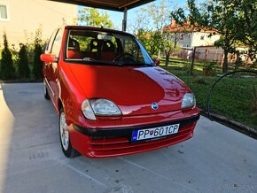 Fiat Seicento 03 / 1,1 40kw Červený - 2