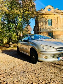 Peugeot 206cc cabrio, 2 benzín 100kw 2001 - 2