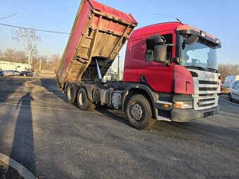 TŘÍSTRANNÝ SKLÁPĚČ SCANIA R420 r.2009,EURO 5,ZVEDAČKA,MANUÁL - 2