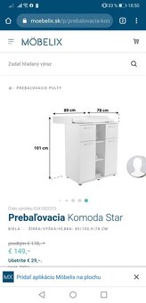 Prebalovací pult - 2