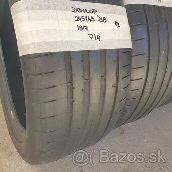 Letné pneumatiky 245/45 R18 DUNLOP DOT1817 - 2