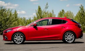 Mazda 3  BM 2013 - 2017 predná kapota (farba red soul) - 2