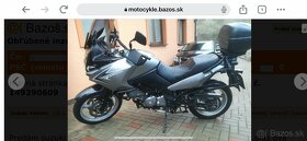 Suzuki Vstrom 650 2009 len 26 000km - 2