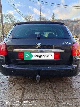 Rozpredám na náhradné diely Peugeot 407SW 2.0HDI 100kw - 2