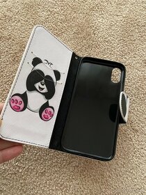 Obal / puzdro na iPhone XS PANDA - 2