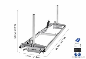 Prípravok na rezanie dosák 122cm - 2