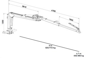 Hydraulická ruka pre LKT - 2