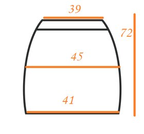 Čiernobiela vzorovaná elastická sukňa - 2